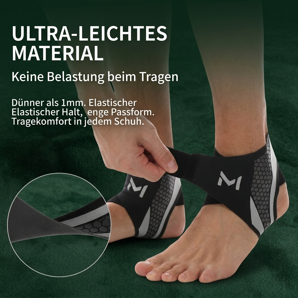 MotionForge™ Premium Knöchelbandage mit 3-Zonen-Kompression